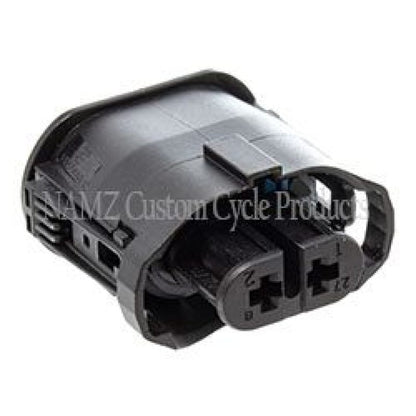 NAMZ V-Twin VROD Models OEM Headlight Connector w/Wire Seals & Terminals - Black (HD 72449-01) NA-1-1355668-2 NA-1-1355668-2 Photo - Primary