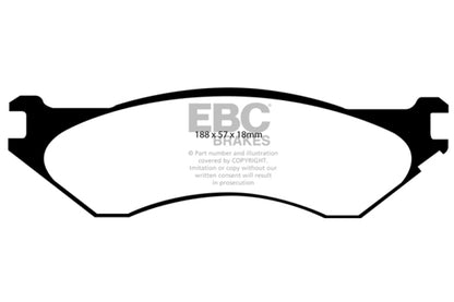EBC Disc Brake Pad Set DP41729R Photo - Primary