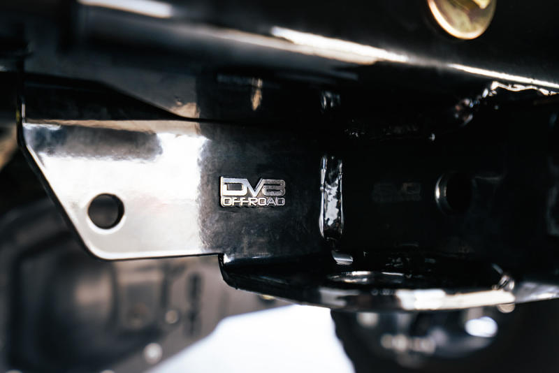 DV8 Offroad 07-21 Jeep Wrangler (JK/JL) Bolt-On Hitch w/o Lights AHJP-02 AHJP-02 Photo - Mounted