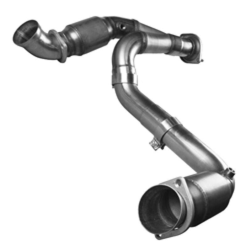 Kooks 02-05 Cadillac Escalade Base/Chevrolet Silverado 1-3/4 x 3 Header & Green Catted Y-Pipe Kit 2851H230 2851H230 Photo - Unmounted
