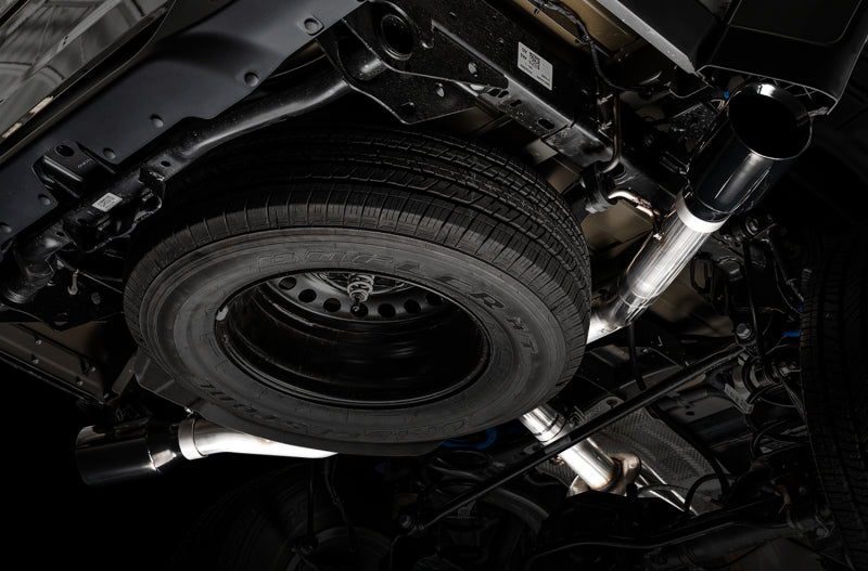 AWE Tuning 20-21 Jeep Gladiator JT 3.6L Tread Edition Cat-Back Dual Exhaust - Diamond Black Tip 3015-33101 3015-33101 Photo - out of package