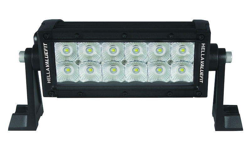 Hella ValueFit Sport Light Bar 12 LED / 8" - Flood Beam 357208001 Photo - out of package