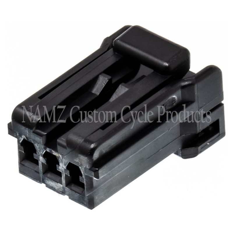 NAMZ AMP Multilock 3-Position Female Wire Plug Housing (HD 73153-96BK) NA-174921-2 NA-174921-2 Photo - Primary