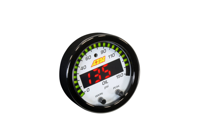 AEM Electronics Engine Oil Pressure Gauge 30-0307 Photo - out of package