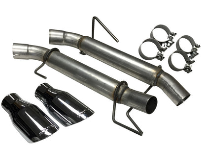 ROUSH 2005-2010 Ford Mustang V8 Extreme Axle-Back Exhaust Kit 421915 421915 Photo - Primary