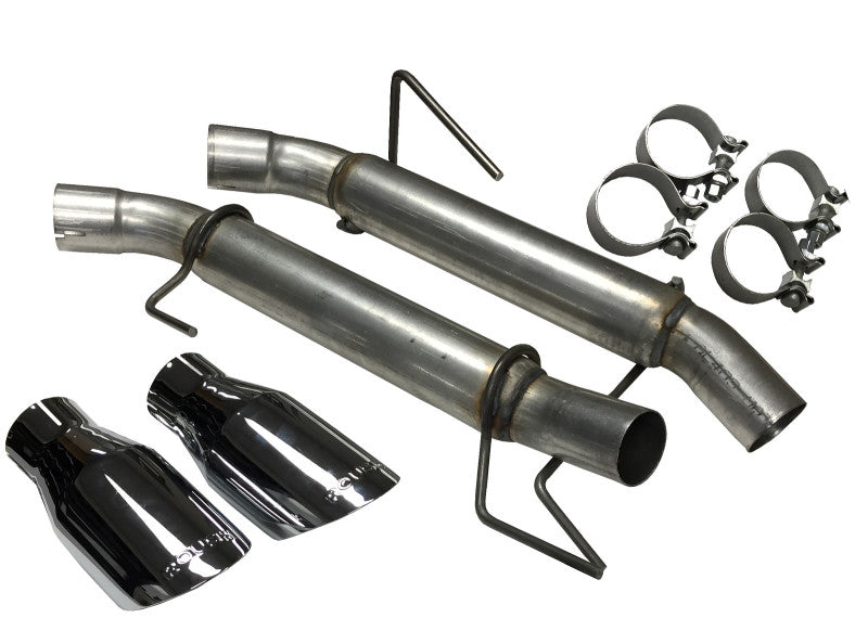 ROUSH 2005-2010 Ford Mustang V8 Extreme Axle-Back Exhaust Kit 421915 421915 Photo - Primary