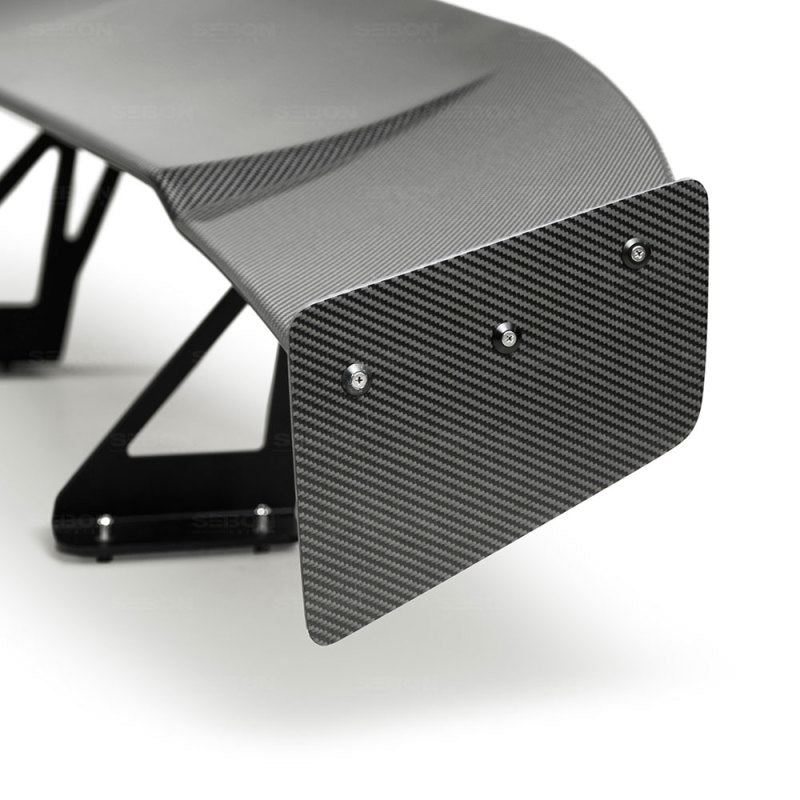 Seibon Carbon Fiber Rear Spoiler For 2015-2021 Subaru WRX/STi RS15SBIMP-GT Photo - Primary