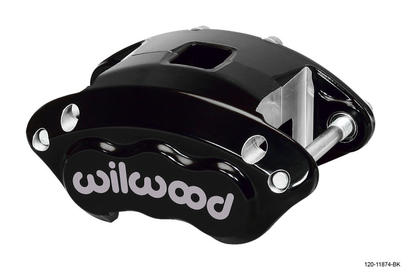 Wilwood Caliper-D154-Black , 1.12/1.12" Pistons, 1.04" Disc 120-11874-BK Photo - Primary