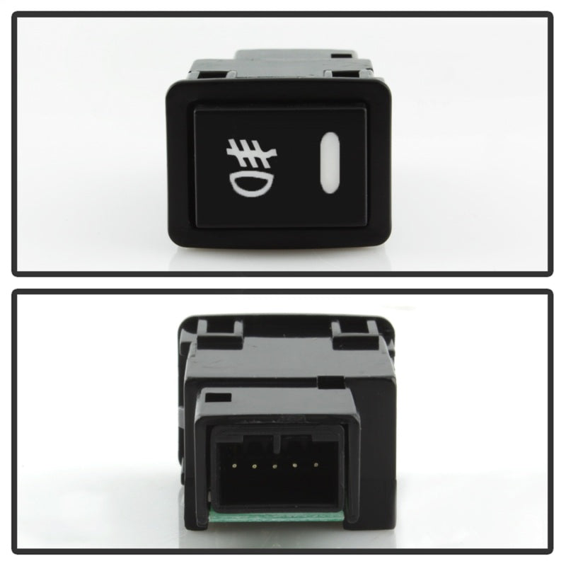 Spyder 17-18 Nissan Rogue (Sport Models ONLY) OEM Fog Lights w/Switch - Clear (FL-NR2017-SP-C) 5084934 5084934 Photo - Unmounted