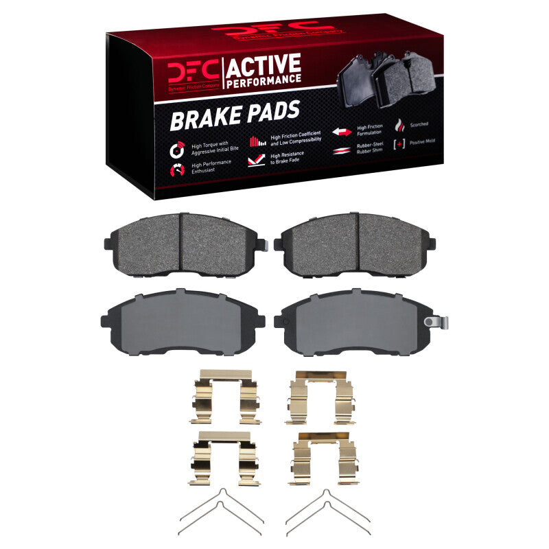 DFC DFC Active Performance Pads Brakes, Rotors & Pads Brake Pads - Performance main image