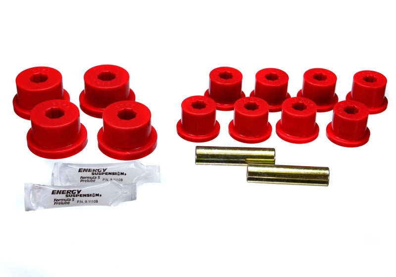 Energy Suspension Leaf Spring Bushing Set Red Suzuki Samurai All 1986-1995 1.2101R Photo - Primary