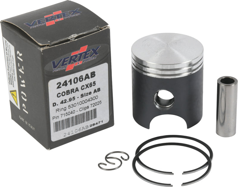 Vertex Pistons Rep Pist Kt Cobra 65 24106Ab 24106AB 24106AB Photo - Primary