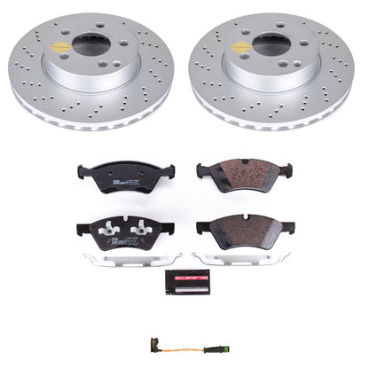 PowerStop Power Stop 07-09 Mercedes-Benz E550 Front Euro-Stop Brake Kit ESK7767 ESK7767 Photo - Primary