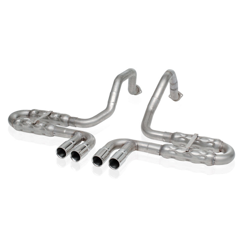 Stainless Works 1997-04 Corvette C5 2-1/2in Axleback Quad Rolled Edge Tips VC5CHAM VC5CHAM Photo - Primary