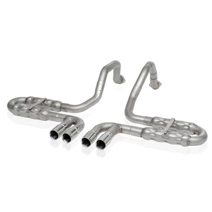 Stainless Works 1997-04 Corvette C5 2-1/2in Axleback Quad Rolled Edge Tips VC5CHAM VC5CHAM Photo - Primary