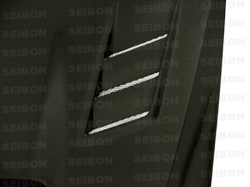 Seibon Carbon Fiber Hood For 2008-2014 Subaru WRX/STi HD0809SBIMP-CW Photo - Primary