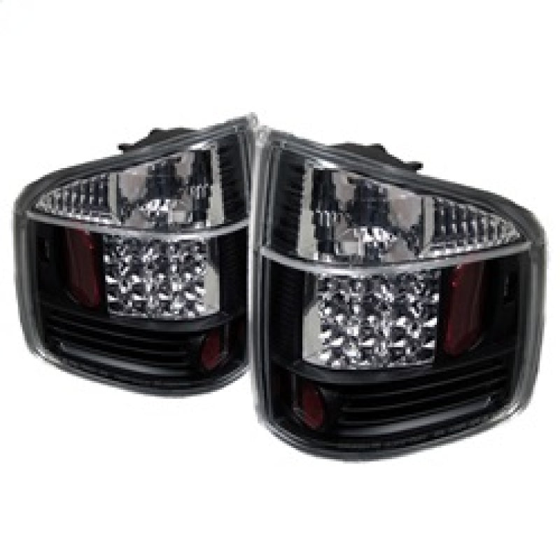 Spyder Chevy S10 94-04/GMC Sonoma 94-04/Isuzu Hombre 96-00 LED Tail Lights Blk ALT-YD-CS1094-LED-BK 5001917 5001917 Photo - Primary