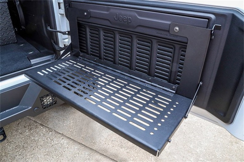Dee Zee Deezee 18-23 Jeep JL Jeep - Rear Door Work Bench DZ4469JL DZ4469JL Photo - Mounted