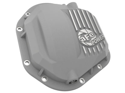 aFe Street Series Front Differential Cover Raw w/ Machined Fins : Ford F-2 46-70080 Photo - Unmounted