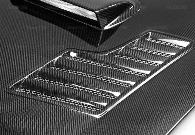 Seibon CWII Carbon Fiber Hood Subaru Impreza / Wrx / Sti 2002-2003 HD0203SBIMP-CWII Photo - Primary