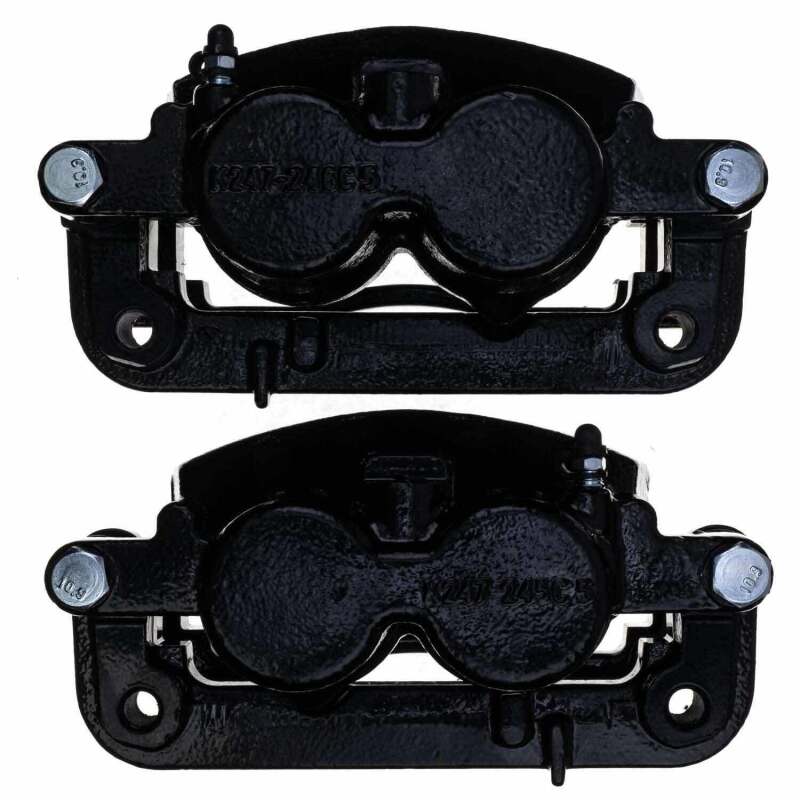 PowerStop Power Stop 07-08 Cadillac Escalade Front Black Caliper - Pair w/Bracket S4918BLK S4918BLK Photo - out of package
