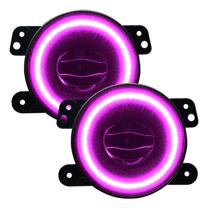 ORACLE Lighting Oracle Jeep Wrangler JK/JL/JT High Performance W LED Fog Lights - ColorSHIFT - Dynamic 5846-332 5846-332 Photo - Unmounted