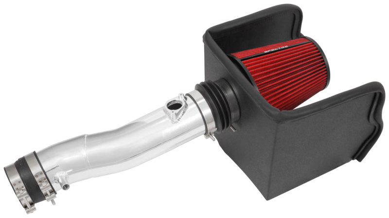 Spectre 16-18 Toyota Tacoma V6-3.5L F/I Air Intake Kit - Polished w/Red Filter 9060 9060 Photo - lifestyle view