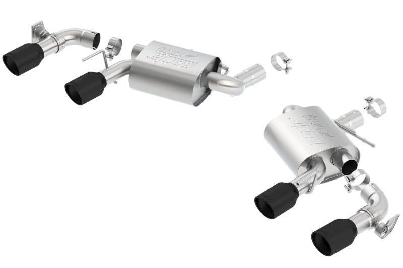 Borla 2016 Chevy Camaro V8 SS AT/MT ATAK Rear Section Exhaust w/ Dual Mode Valves Ceramic Black 11925CB 11925CB Photo - Primary