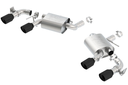 Borla 2016 Chevy Camaro V8 SS AT/MT ATAK Rear Section Exhaust w/ Dual Mode Valves Ceramic Black 11925CB 11925CB Photo - Primary
