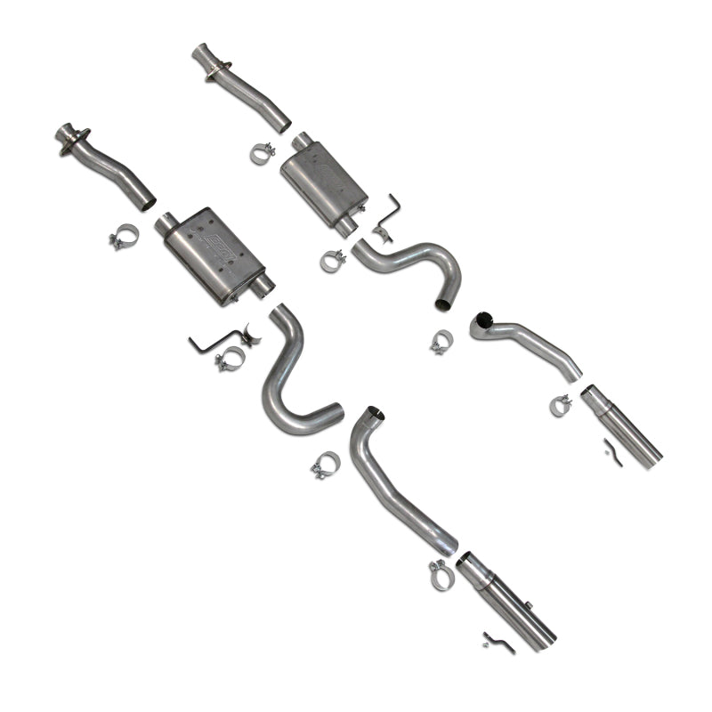 BBK Performance Varitune Cat Back Exhaust, 86-04 Must V8 SS Tips 3001 Photo - Primary