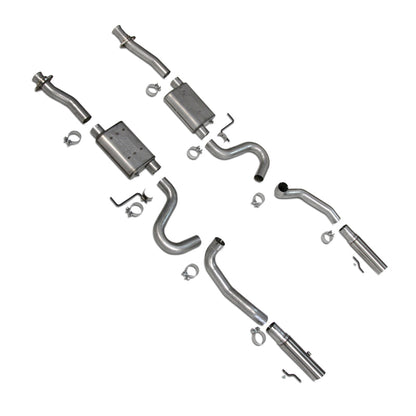 BBK Performance Varitune Cat Back Exhaust, 86-04 Must V8 SS Tips 3001 Photo - Primary