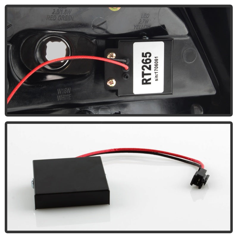 Spyder 12-14 Ford Focus 5DR LED Tail Lights - Black Smoke (ALT-YD-FF12-LED-BSM) 5085146 5085146 Photo - Unmounted