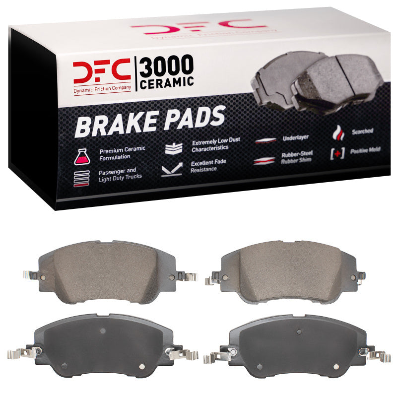 DFC DFC 3000 Ceramic Brake Pads Brakes, Rotors & Pads Brake Pads - OE main image