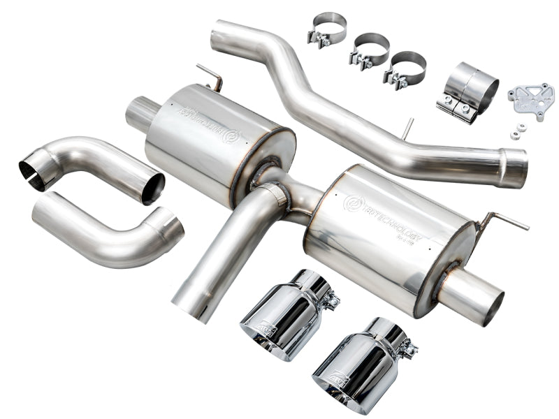 AWE Tuning AWE 19-23 BMW 330i / 21-23 BMW 430i Base G2X Touring Axle Back Exhaust - Chrome Silver 3015-32429 3015-32429 Photo - out of package