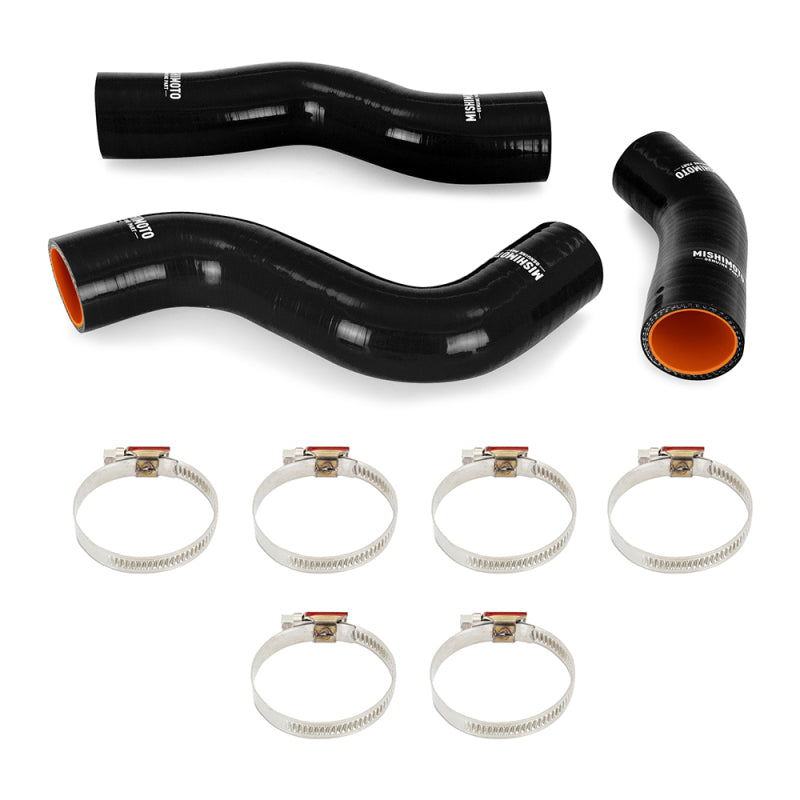 Mishimoto 92-97 Land Cruiser 4.5L I6 Silicone Radiator Hose Kit - Black MMHOSE-LCR-92BK MMHOSE-LCR-92BK Photo - Primary