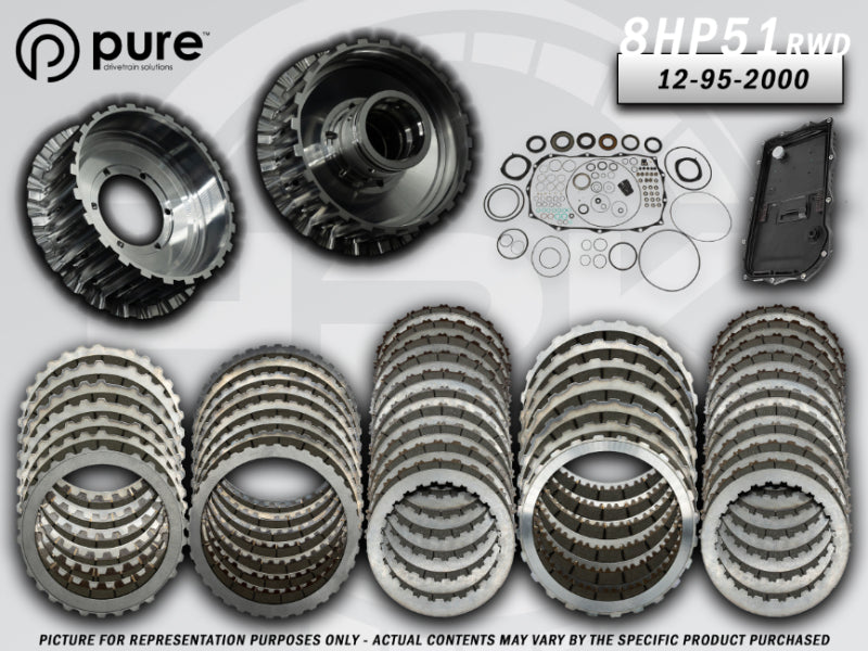 Pure Drivetrain Solutions PDS Trans Hard Parts Kit - Stage 2 Drivetrain Transmission Rebuild Kits main image