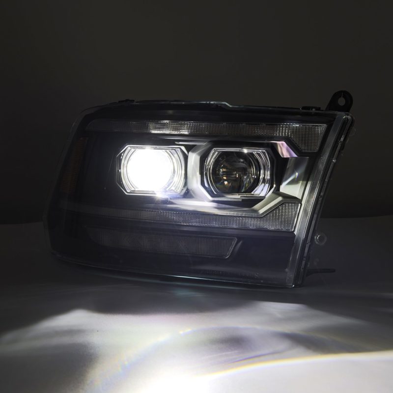 AlphaRex 09-18 Ram 2500 LUXX LED Proj Headlight Plank Style Alpha Blk w/Activ Light/Seq Signal/DRL 880560 880560 User 2