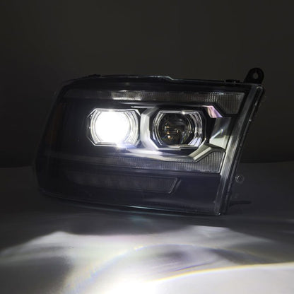 AlphaRex 09-18 Ram 2500 LUXX LED Proj Headlight Plank Style Alpha Blk w/Activ Light/Seq Signal/DRL 880560 880560 User 2