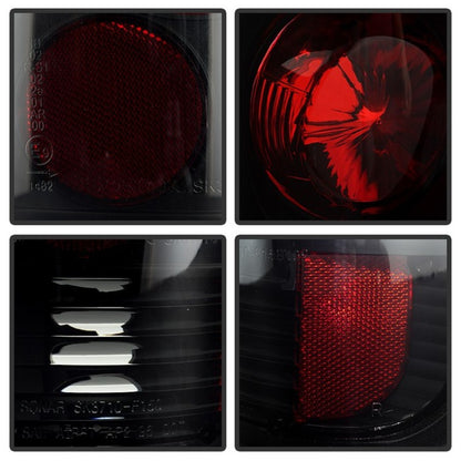 Spyder Ford F150 Styleside 97-03/F250/350/450/550 Euro Style Tail Lights Blk Smke ALT-YD-FF15097-BSM 5078162 5078162 User 1