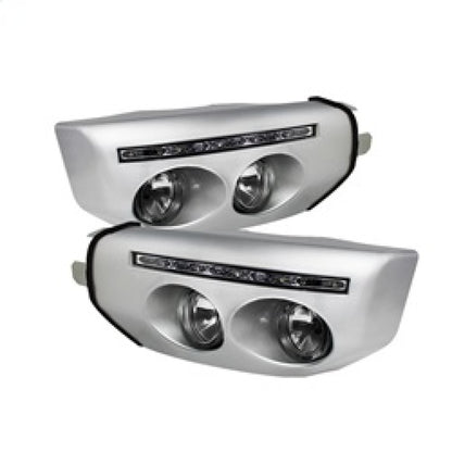 Spyder Toyota FJ Cruiser 07-14 Fog Lights W LED Daytime Running Lights w/swch- Clear FL-DRL-TFJ07-C 5070555 5070555 Photo - Primary