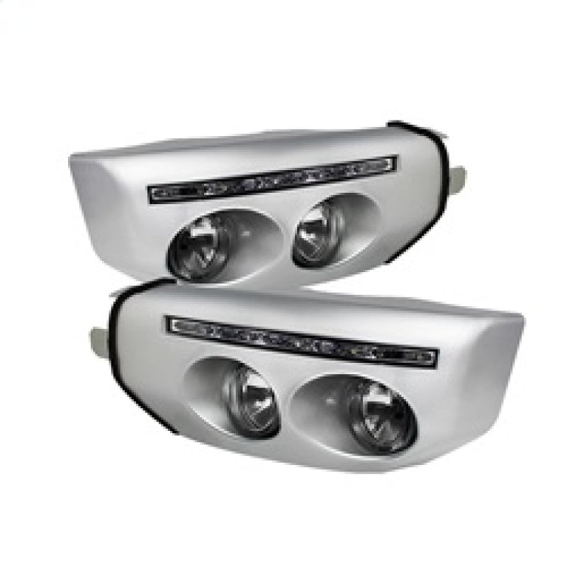 Spyder Toyota FJ Cruiser 07-14 Fog Lights W LED Daytime Running Lights w/swch- Clear FL-DRL-TFJ07-C 5070555 5070555 Photo - Primary