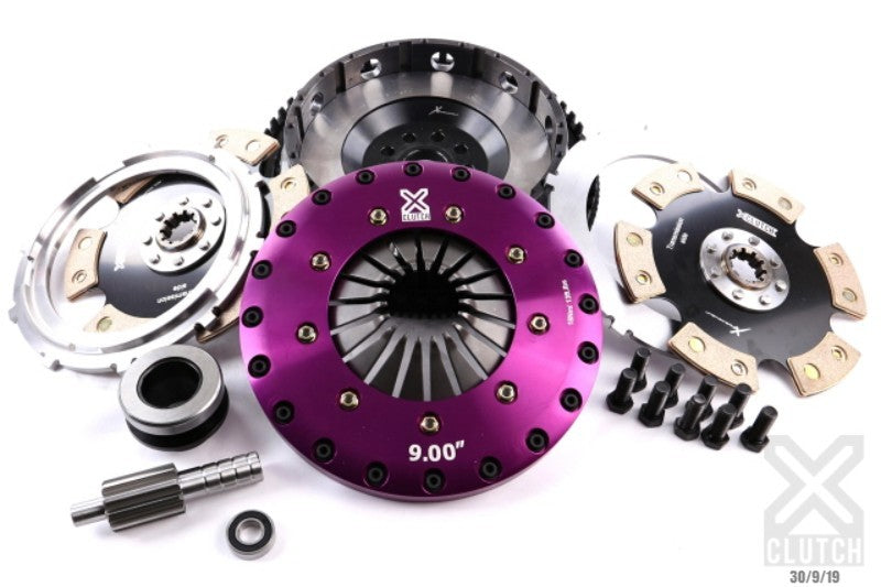 XCLUTCH XCL Clutch - 9in Twin Solid Ceramic Drivetrain Clutch Kits - Multi main image