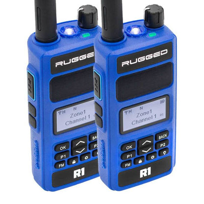 Rugged Radios 2 PACK - Rugged R1 - Business Band Two Way Handheld Radio - Digital and Analog R1-2-PACK R1-2-PACK Photo - Primary