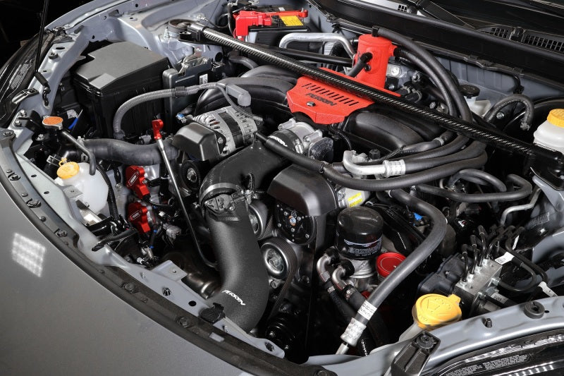 Perrin Performance Perrin 22-23 Subaru BRZ/Toyota GR86 Silicone Inlet Hose (3in. ID / SS Wire) - Black PSP-INT-432BK PSP-INT-432BK User 1