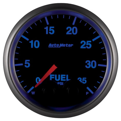 Autometer Elite 2-1/16in 0-35 PSI Fuel Pressure Stepper Motor w/ Peak & Warn 5661 5661 User 1