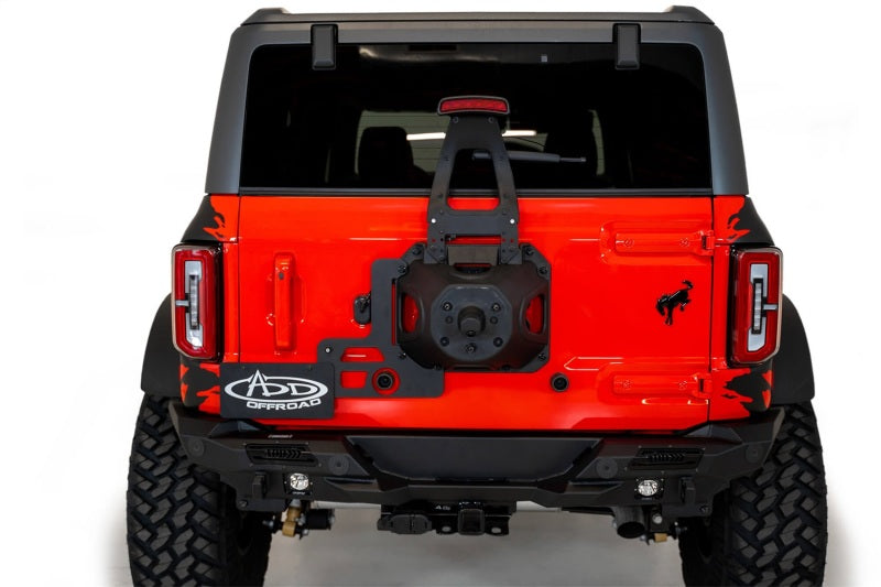 Addictive Desert Designs 21-22 Ford Bronco Stealth Fighter Rear Bumper R230081370103 R230081370103 Photo - Mounted