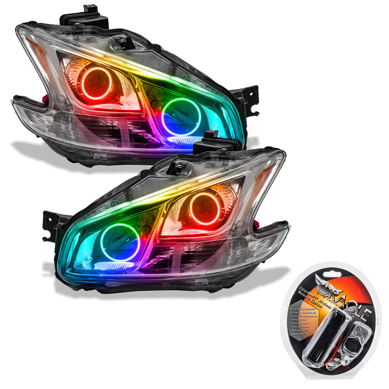 ORACLE Lighting Oracle 09-13 Nissan Maxima SMD HL (Non-HID)-Chrome - ColorSHIFT 7177-330 7177-330 Photo - Primary