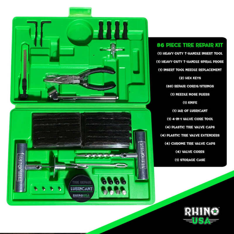 Rhino USA Tire Repair Plug Kit, 86 Pieces RNO-TIRE-REPAIR-KIT RNO-TIRE-REPAIR-KIT User 1