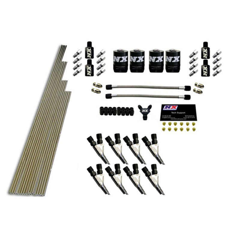 Nitrous Express 8 Cyl STD Nozzle Intake Plumbing Kit (Incl Hardware) 13384 13384 Photo - Primary