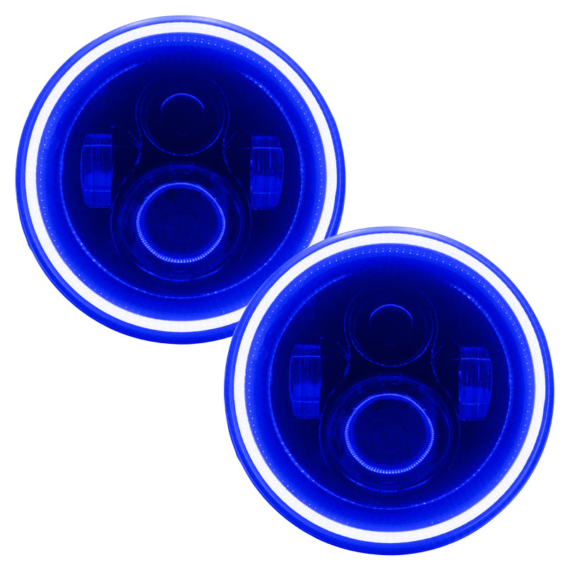 ORACLE Lighting Oracle 7in High Powered LED Headlights - Black Bezel - Blue 5769-002 5769-002 Photo - Primary